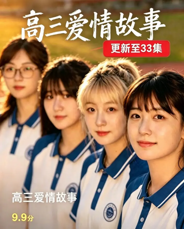 黄果AI短剧《高三爱情故事》找资源，高清无删减全集免费播放-高三爱情故事1080P完整版在线观看-资源下载
